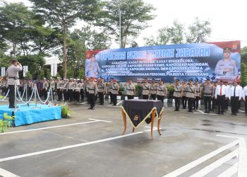 Polresta Tangerang Gelar Sertijab Pejabat Utama, Berikut Daftar-daftarnya