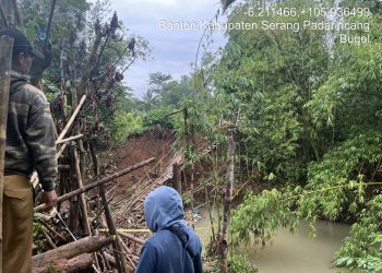 Tangani Jembatan Ambruk di Padarincang, Pemkab Serang Bakal Bangun Jembatan Sementara 