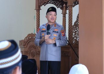 Shalat Jumat di Masjid Nurul Hasanah, Kapolda Banten Ajak Jemaah Jaga Kamtibmas