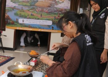 Manfaatkan Pangan Lokal, Mahasiswa Untirta Olah Jantung Pisang Jadi Nugget