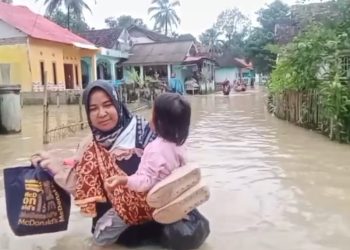 Hari ke-3, Banjir di Pandeglang Makin Besar