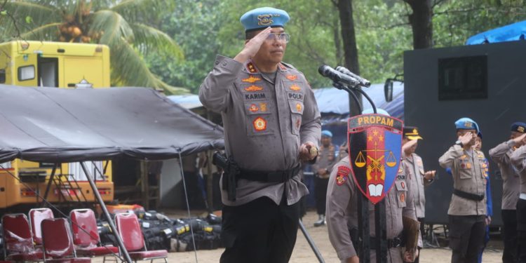 Kadiv Propam Polri Tutup Acara Pembaretan Bintara Remaja Divpropam Polri Tahun 2026