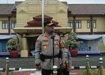 Pindah ke Polda Jawa Barat, Ini Pesan AKBP Condro Sasongko kepada Personel Polres Serang