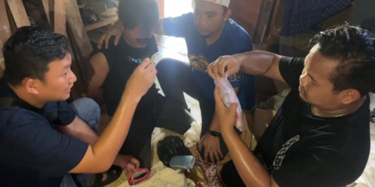 Polres Serang Tangkap Pemuda di Julang Cikande, 71 Paket Sabu Diamankan