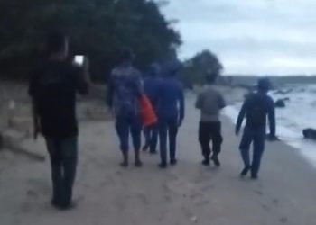 Berenang di Pantai Daplangu Sumur, Satu Orang Santri di Pandeglang Hilang