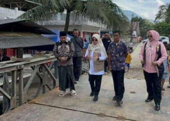 Pembangunan Jembatan Bailey di Sinarjaya Rampung