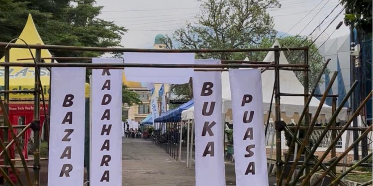 Gelar Bazar Ramadan Non APBD, Bupati Apresiasi Porwan Pandeglang