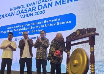 BPMP Banten Gelar Konsolidasi Dikdasmen 2026, Bahas Wajib Belajar 13 Tahun hingga AI