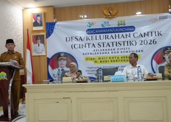 Pemkot Serang Canangkan Tiga Kelurahan sebagai Kelurahan Cinta Statistik 2026