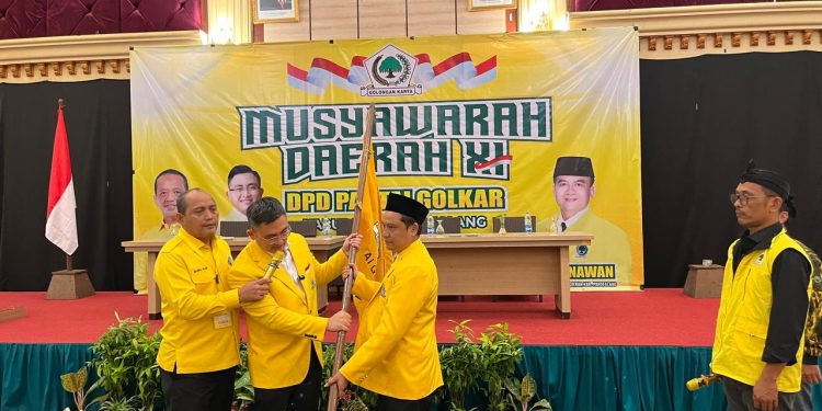Tb Agus Umam Terpilih Jadi Ketua DPD Golkar Pandeglang, Andika Hazrumy Yakin Suara Partai Tetap Kuat
