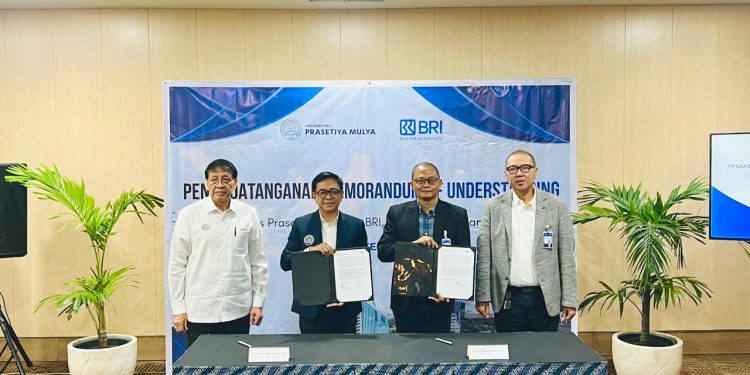 BRI Region 8 Jakarta 3 dan Universitas Prasetiya Mulya Perkuat Kolaborasi Strategis Pengembangan Talenta Nasional