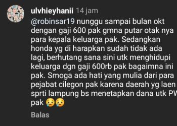 Curhat di Instagram Wali Kota, Guru PPPK Paruh Waktu di Cilegon Keluhkan Honor Turun Jadi Rp675 Ribu