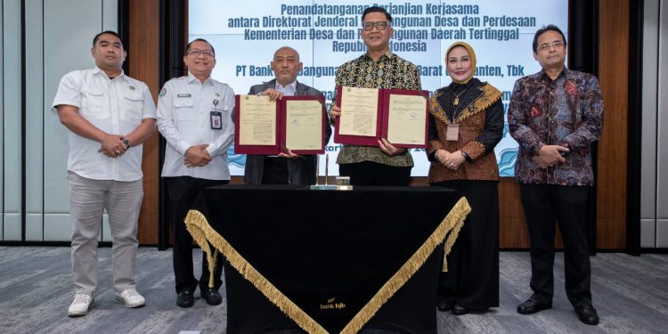Kolaborasi Strategis bank bjb dan Kemendesa PDT Percepat Pemberdayaan Ekonomi Desa