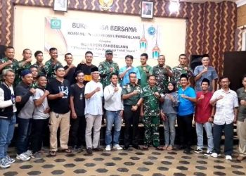 Kodim 0601/Pandeglang Gelar Buka Bersama Insan Media, Ini yang Disampaikan!