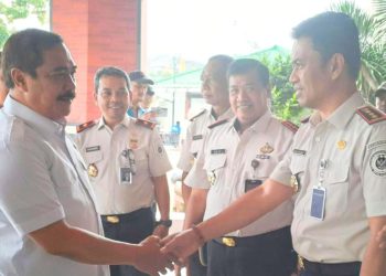 Kepala Kantor Imigrasi Kelas I Non TPI Serang Mengikuti Peninjauan Pengolahan FABA di Lapas Kelas I Tangerang