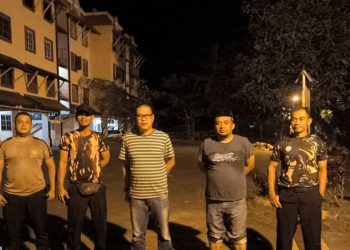 Jaga Kondusivitas, Kades Sukajadi Patroli Malam