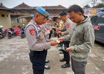 Propam Polres Serang Gaktibplin di Enam Polsek, Temukan Pelanggaran Disiplin Ringan