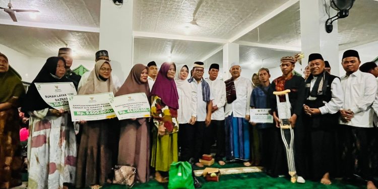 BAZNAS Banten Salurkan Rp1,8 Miliar Zakat, Ini Kriteria Penerima Manfaatnya
