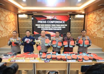 Polda Banten Ungkap Penyelundupan 71 Kg Sabu, Nilai Capai Rp85,2 Miliar