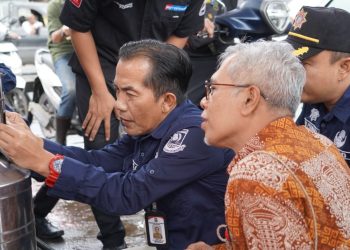 Jelang Mudik Idul Fitri, Disperindag Cilegon Tera Ulang Pompa Ukur BBM di SPBU