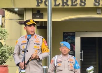Kapolres Persilakan Masyarakat Titip Kendaraan di Mapolres Serang