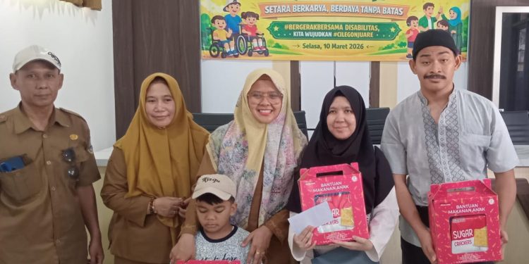 Gebyar Ramadan Ciwaduk, Beri Bantuan dan Motivasi 5 Penyandang Disabilitas