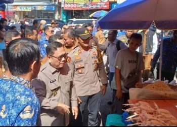 Sidak Pasar Rangkasbitung dan Bulog, Wabup Amir Tegaskan Harga Pangan Stabil