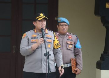 Pimpin Apel Pengamanan Malam Idul Fitri, Kapolresta Minta Personel Lebih Humanis