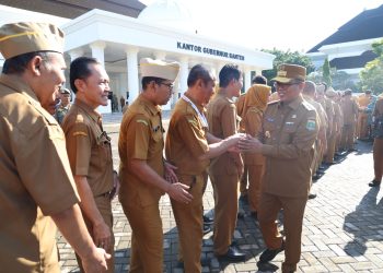 50 Persen ASN Pemprov Banten Lanjut WFA Sampai Jumat