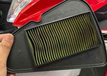 Jangan Diabaikan! Filter Udara Kotor Bisa Bikin Motor Matik Cepat Panas