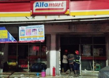 Minimarket di Saketi Pandeglang Dilalap Si Jago Merah, Diduga Akibat Korsleting Listrik