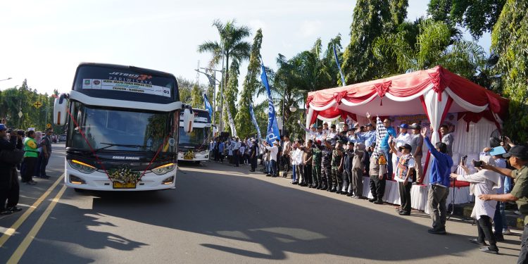 2.300 Pemudik Menikmati Program Mudik Gratis 2026 Pemkot Cilegon