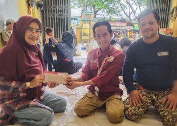 PMI dan Dinsos Cilegon Dirikan Dapur Umum untuk Korban Banjir di Perumahan Metro