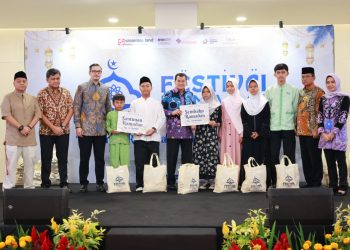 Bupati Maesyal Buka Festival Ramadan CSR Sinar Mas Land di Masjid Raya Baitul Mukhtar