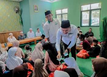 Santuni Anak Yatim, Wabup Iing Ikut Pengajian Tingkat MWCNU