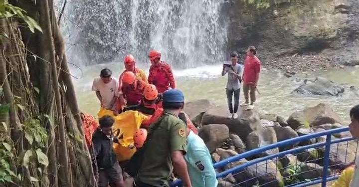 Wisatawan Asal Serang Tewas Tenggelam di Curug Goong Pandeglang