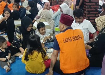WBP Lapas Kelas IIA Serang Buka Bersama dengan Keluarga, Kakanwil Ditjenpas Banten: WBP Butuh Dukungan Keluarga