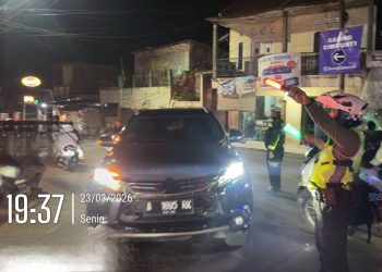 Polresta Serang Kota Laksanakan Rekayasa Lalu Lintas Jalur Wisata Palka