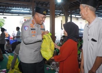 Peringati Nuzulul Qur’an, Polresta Tangerang Santuni Yatim dan Salurkan Bantuan