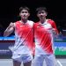 Fajar/Fikri Bentrok dengan Raymond Indra/Nikolaus Joaquin, Indonesia Segel Dua Wakil di Perempat Final All England 2026