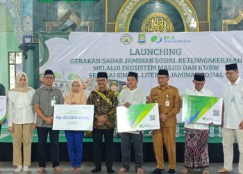 Launching gerakan sadar jaminan ketenagakerjaan di Kota Tangerang (BPJS Ketenagakerjaan)