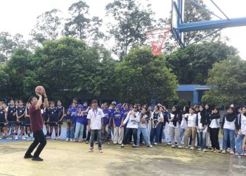 Puluhan Tim Basket Pelajar SMP dan SMA se-Kota Cilegon Ikut Libala