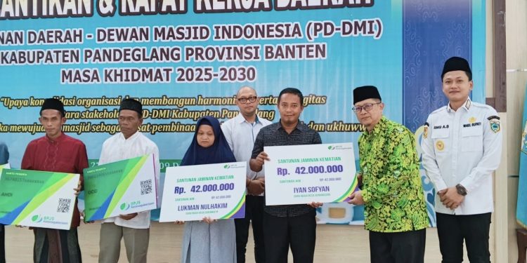 DMI Lindungi Marbot Masjid, BPJS Ketenagakerjaan Beri Santunan JKM Rp 42 Juta
