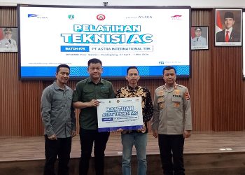 Sejumlah pejabat dan tokoh menghadiri pelatihan teknisi AC bagi eks napiter di BPSDMD Banten, Pandeglang. Kegiatan ini menjadi bagian dari upaya reintegrasi sosial dan pemberdayaan ekonomi./Moch Madani Prasetia