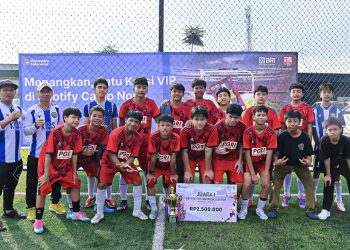 Bangun Engagement Nasabah, BRI Gelar Turnamen Mini Soccer U-14 di Tangsel