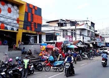 Suasana Pasar Badak Pandeglang yang direncanakan akan direvitalisasi total untuk menjadi pasar modern dan lebih nyaman./Moch Madani Prasetia