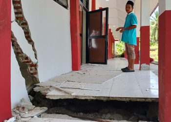 Baru Dibangun, Dua Ruang Kelas SDN Kutakarang 3 Rusak Berat dan Akan Dibongkar