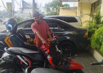 Gasak Motor Karyawan Minimarket, Pelaku Curanmor Diamuk Warga di Cipocok Jaya