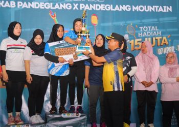 Bina Generasi Muda, Kapolres Pandeglang Dukung Kejuaraan Bulu Tangkis