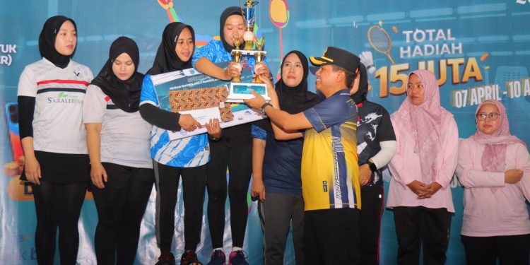 Bina Generasi Muda, Kapolres Pandeglang Dukung Kejuaraan Bulu Tangkis